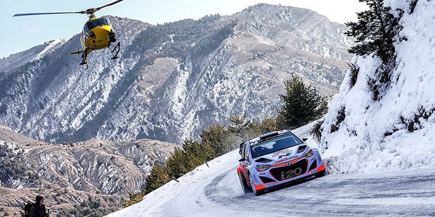 El Rally de Montecarlo a la vuelta de la cuneta