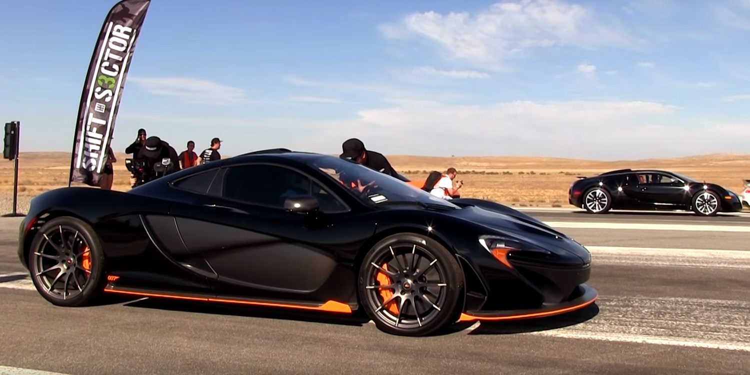 Mclaren P1 Vs Bugatti Veyron: La bella contra la bestia