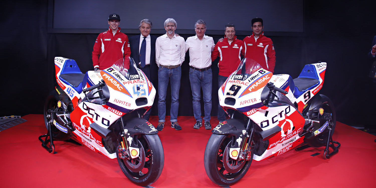 Octo Pramac, segundo equipo en presentar sus armas para 2016