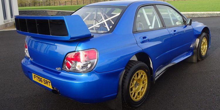 El último Subaru WRX STI pilotado en público por Colin McRae a la venta