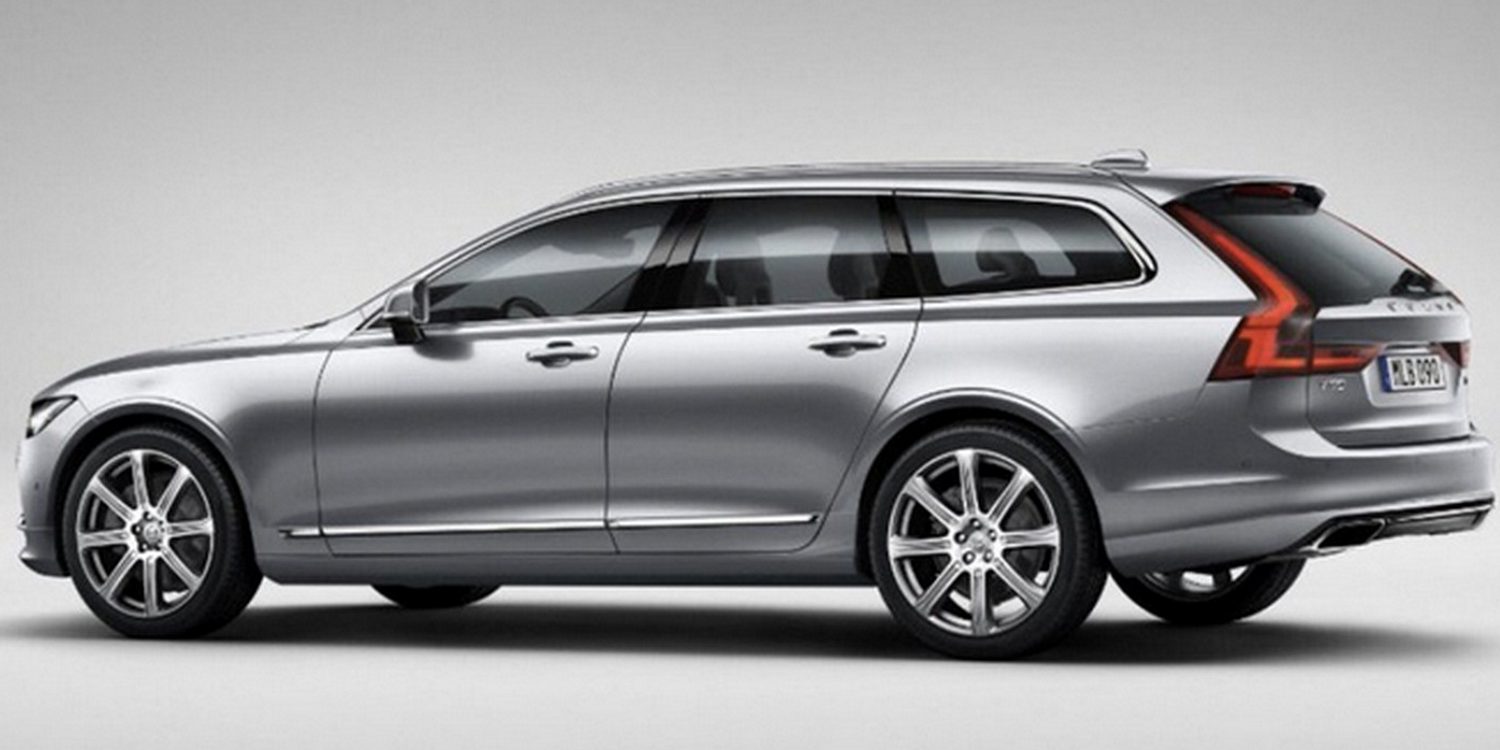 Se filtran las primeras imágenes del Volvo V90