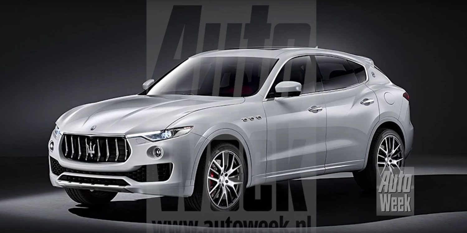 El nuevo Maserati Levante crossover filtrado al completo