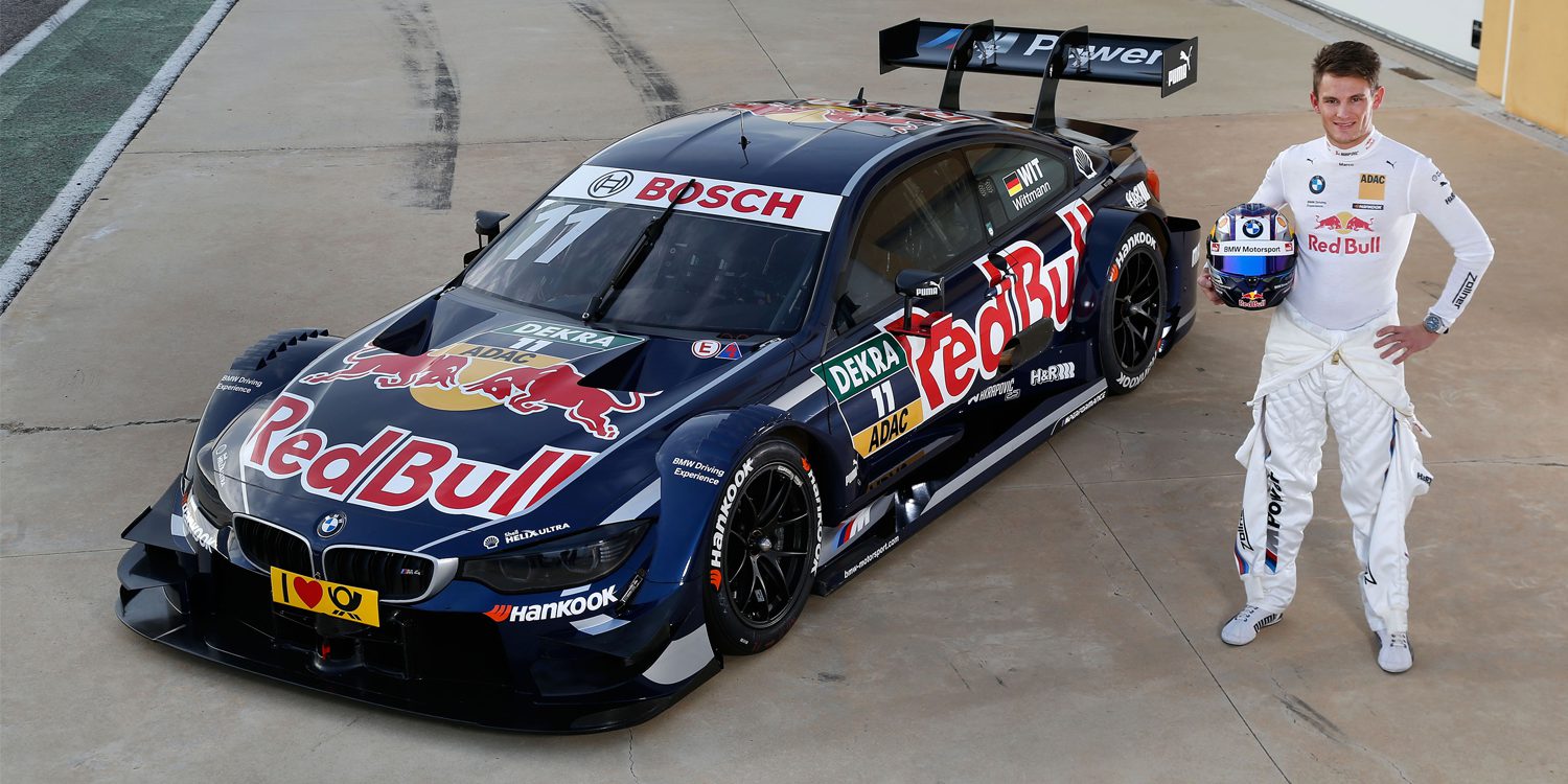 Marco Wittmann presenta el Red Bull BMW M4 DTM