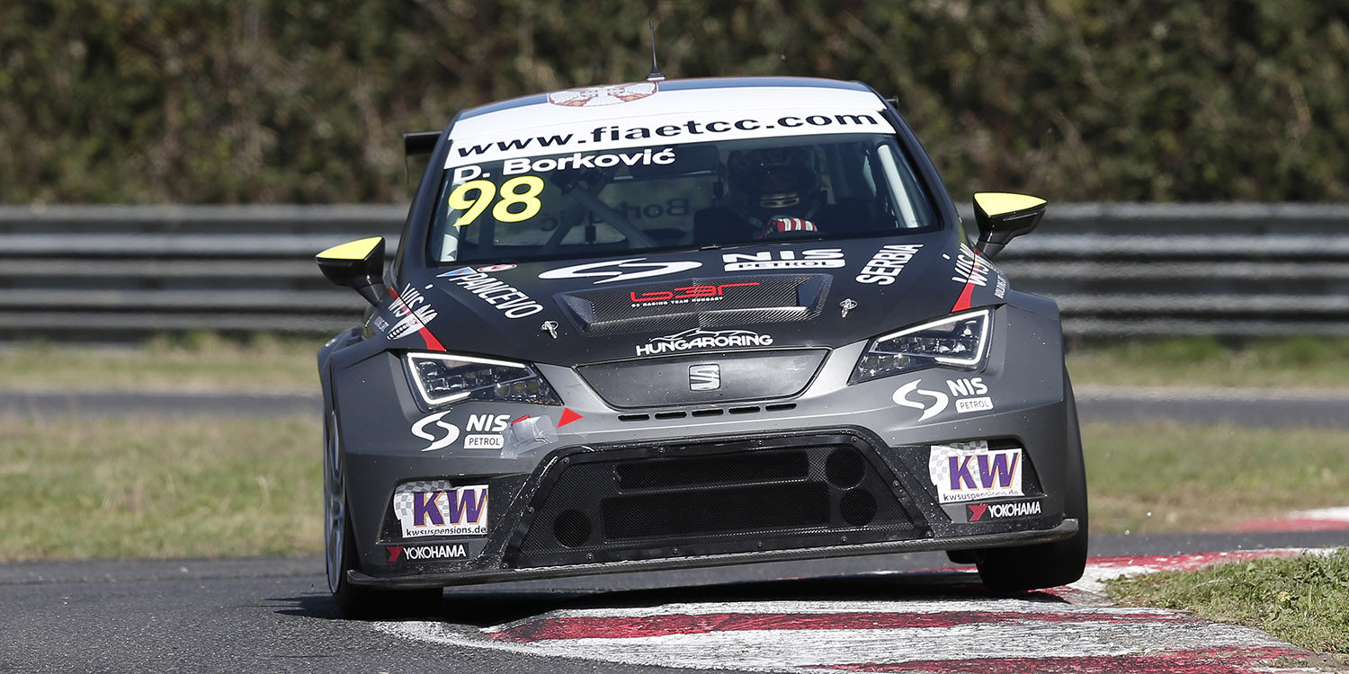 Dusan Borkovic utilizará el número 62 en las TCR