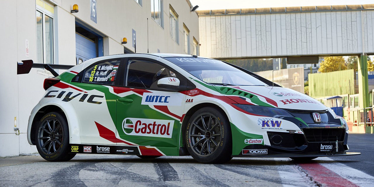 Honda presenta el Civic para la temporada 2016 del WTCC