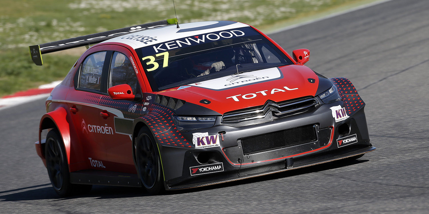 Pechito López domina la sesión de la mañana en Vallelunga
