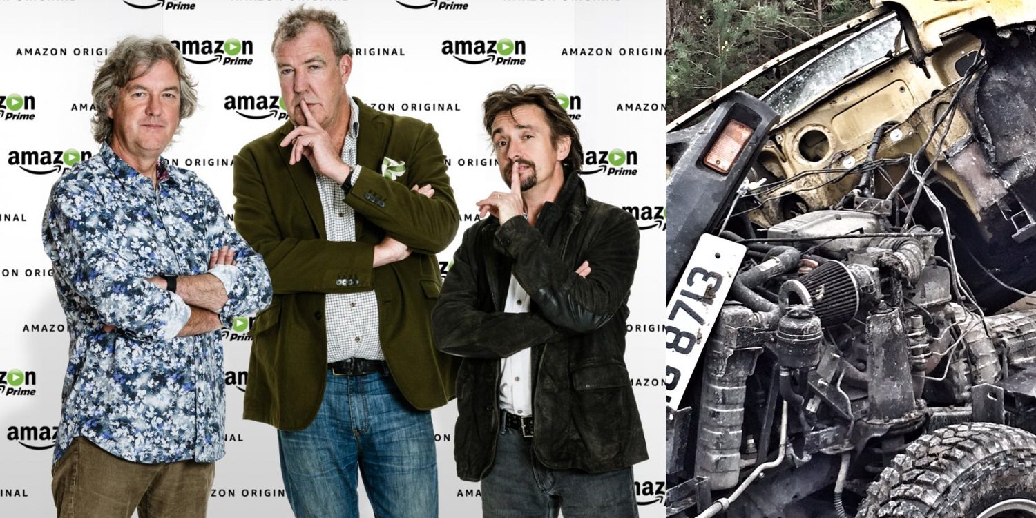 Jeremy Clarkson sufre un accidente grabando su nuevo programa