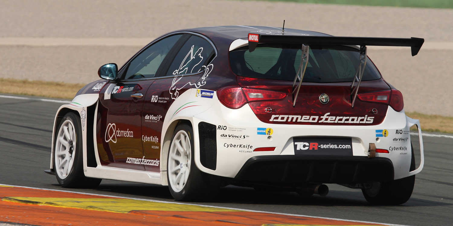 Resultados positivos para el Alfa Romeo TCR en Valencia