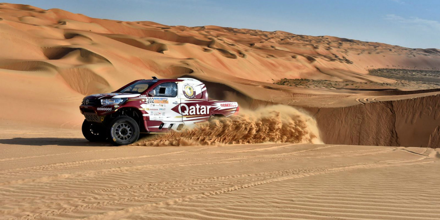 Monólogo Al-Attiyah en Abu Dhabi