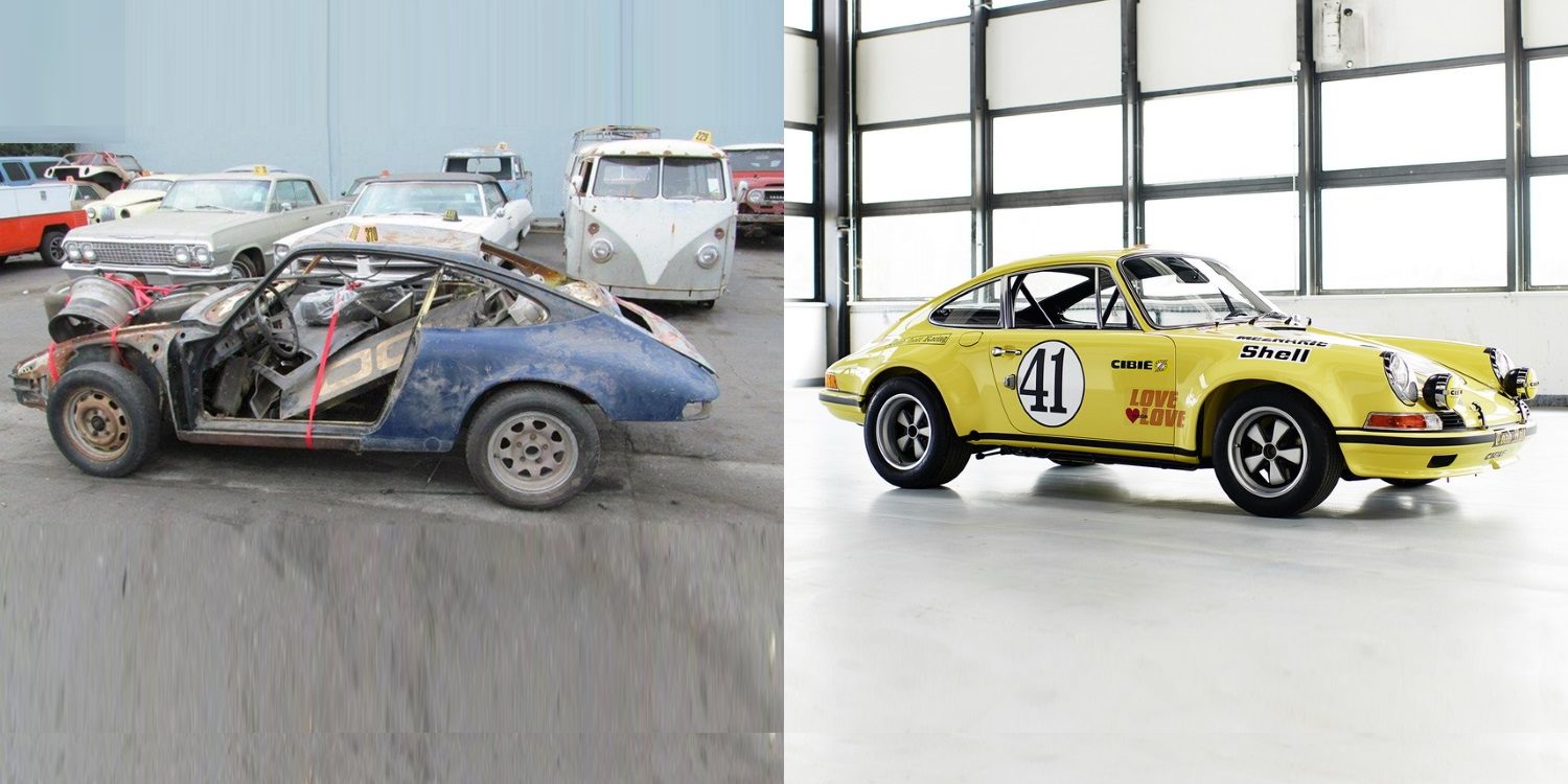 Porsche restaura un 911 ganador de Le Mans descubierto recientemente