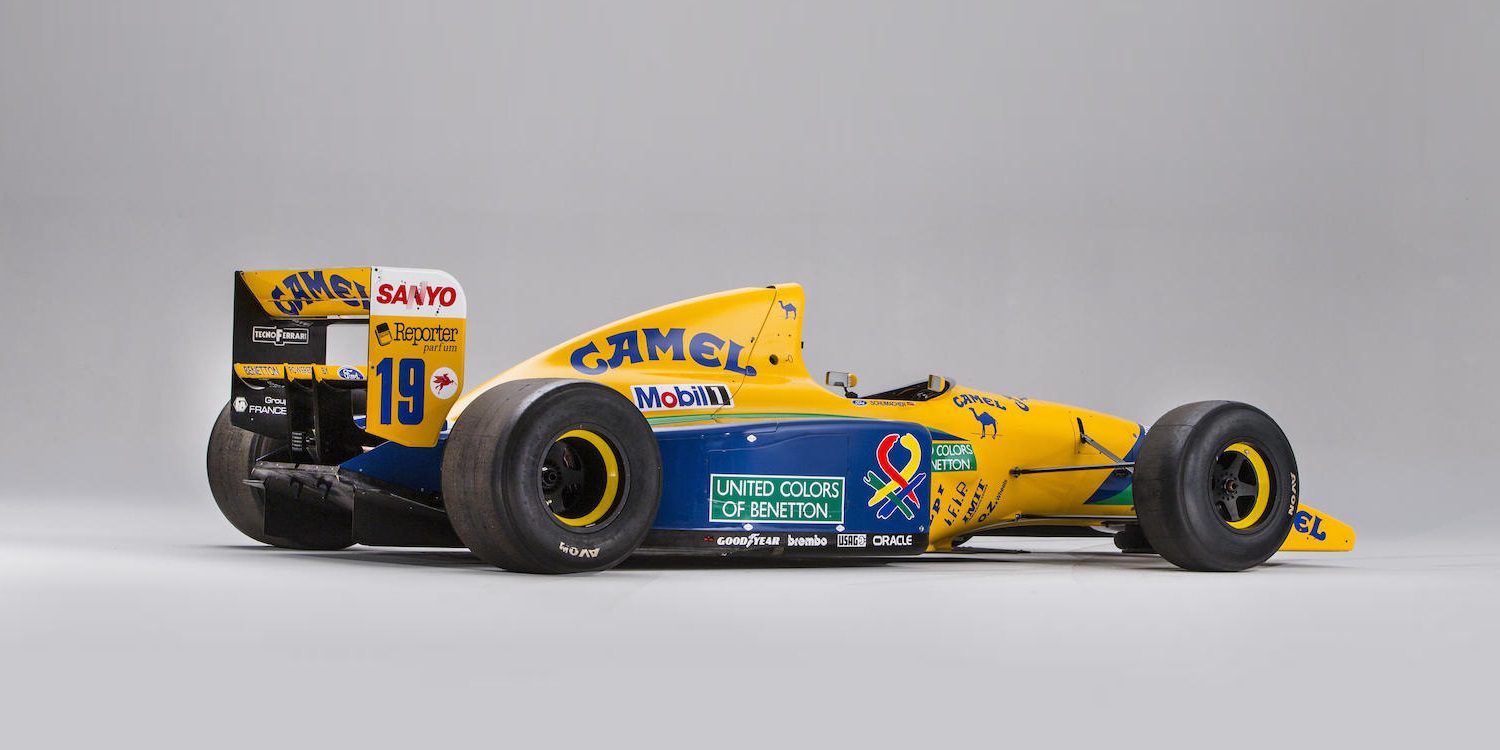 A subasta el Benetton Ford B191 de Michael Schumacher
