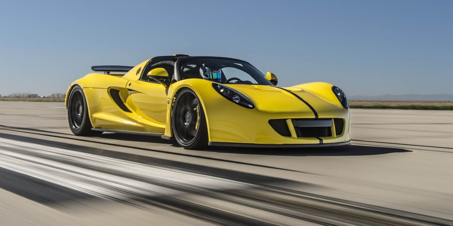 El Hennessey Venom GT el descapotable más rápido del mundo