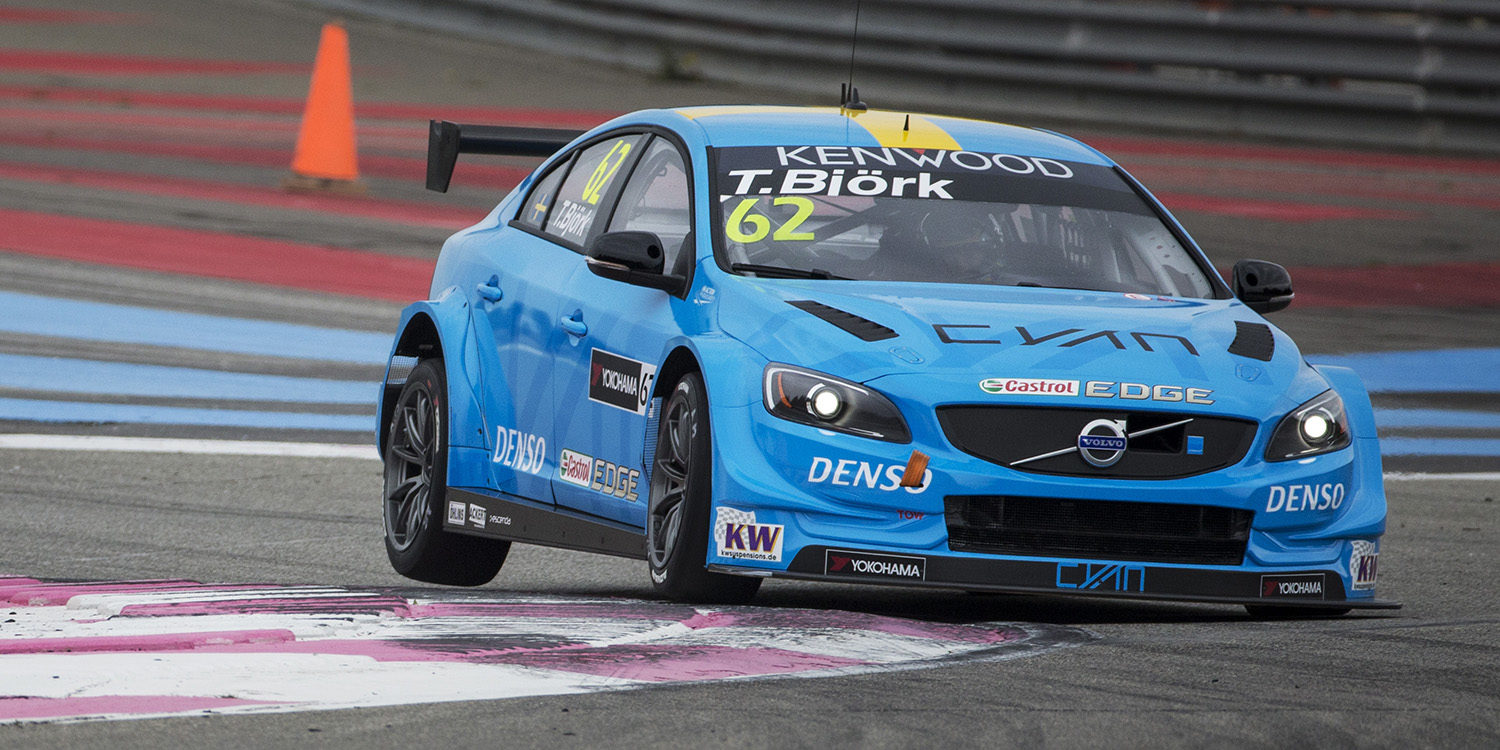 Polestar Cyan Racing celebra sus primeros puntos en el WTCC