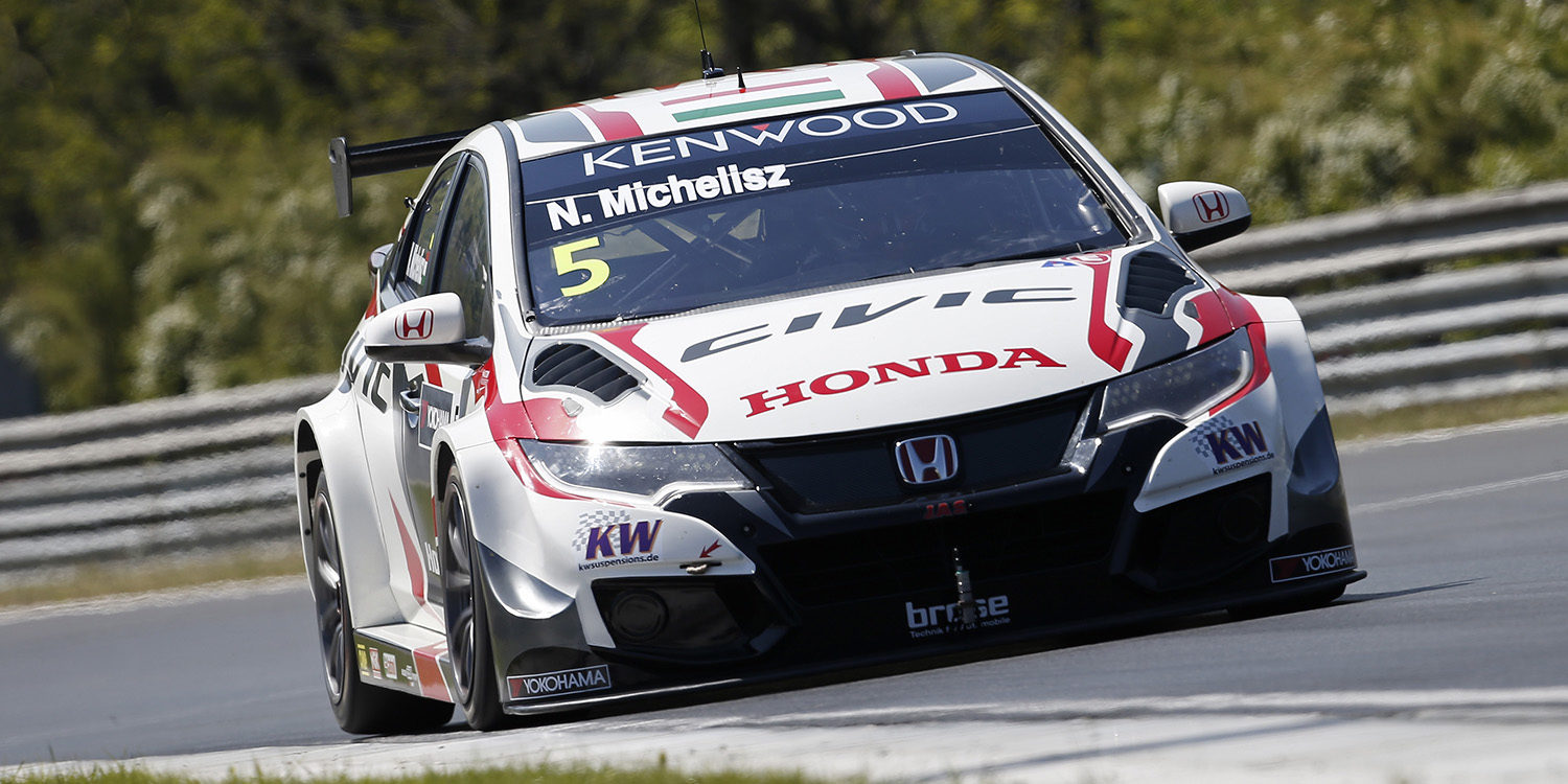 Norbert Michelisz lidera la sesión de Testing en Hungaroring