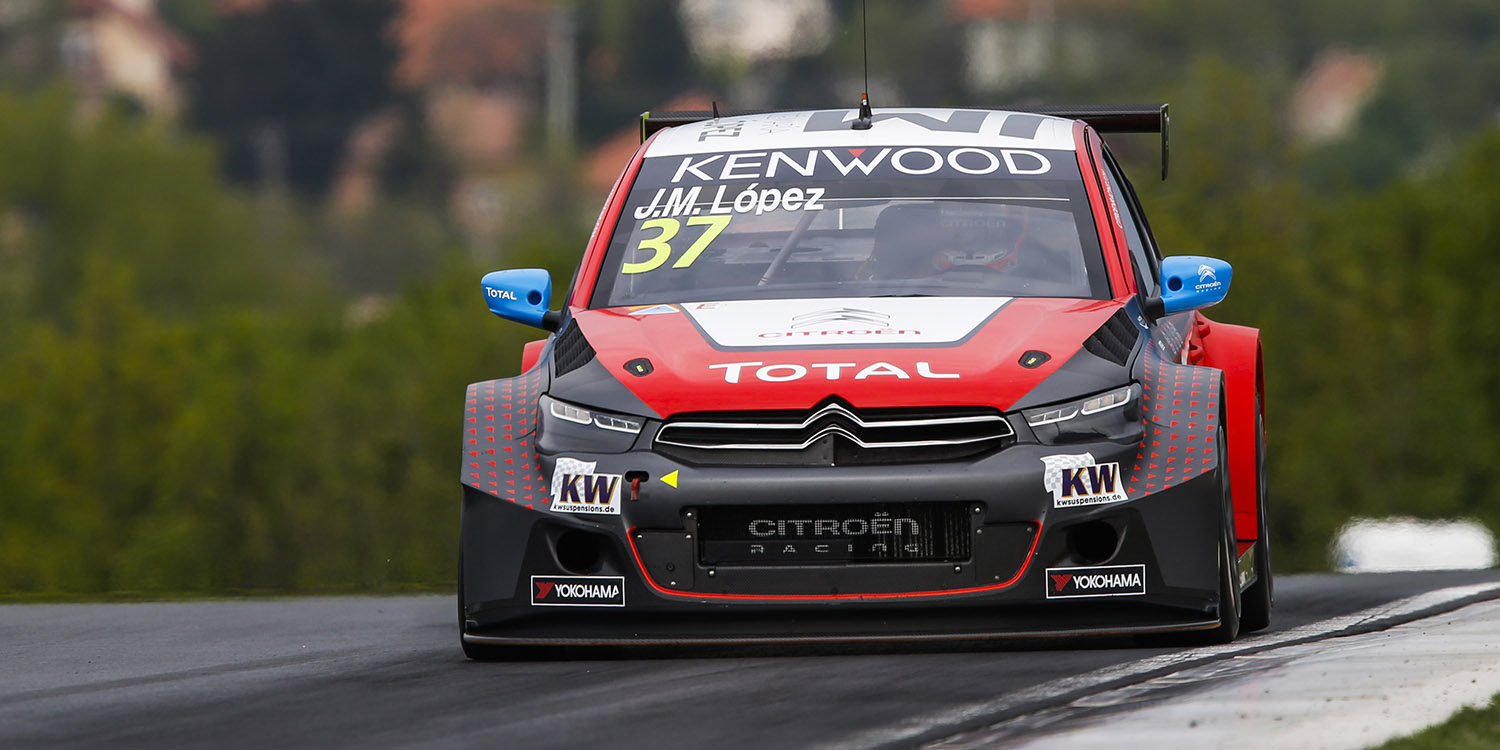 José María López consigue la pole en Hungaroring