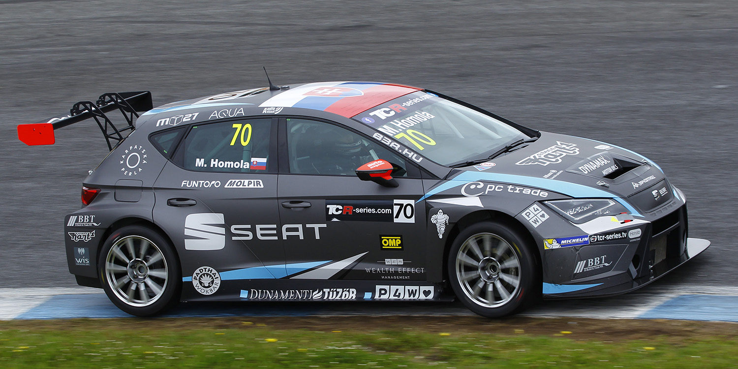 Mat'o Homola consigue su primera pole en las TCR en Estoril