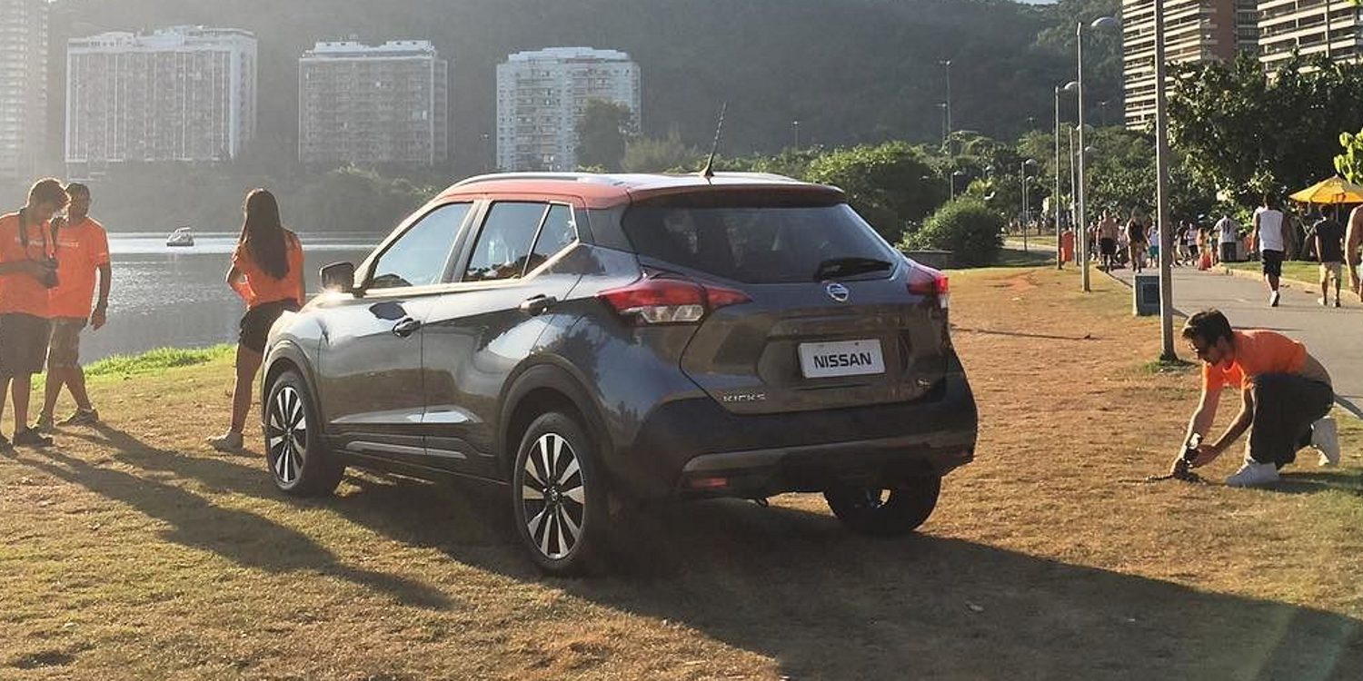 Se revelan las primeras imágenes del Nissan Kicks, un SUV-compacto diseñado en Brasil