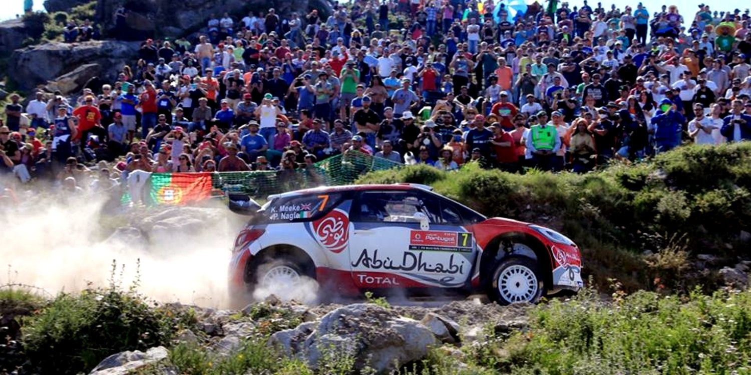 Meeke, más líder en una jornada de abandonos