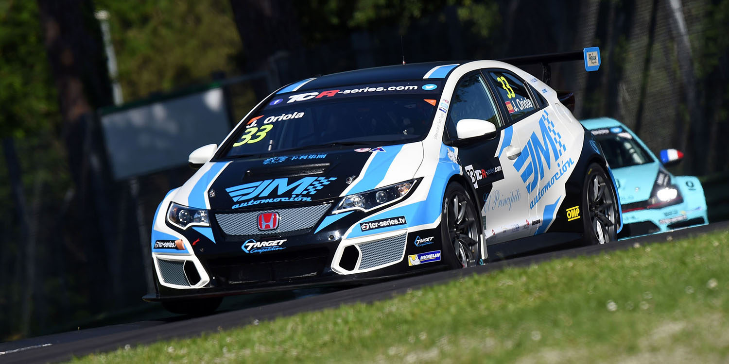 Jordi Oriola consuma un brillante retorno en Imola