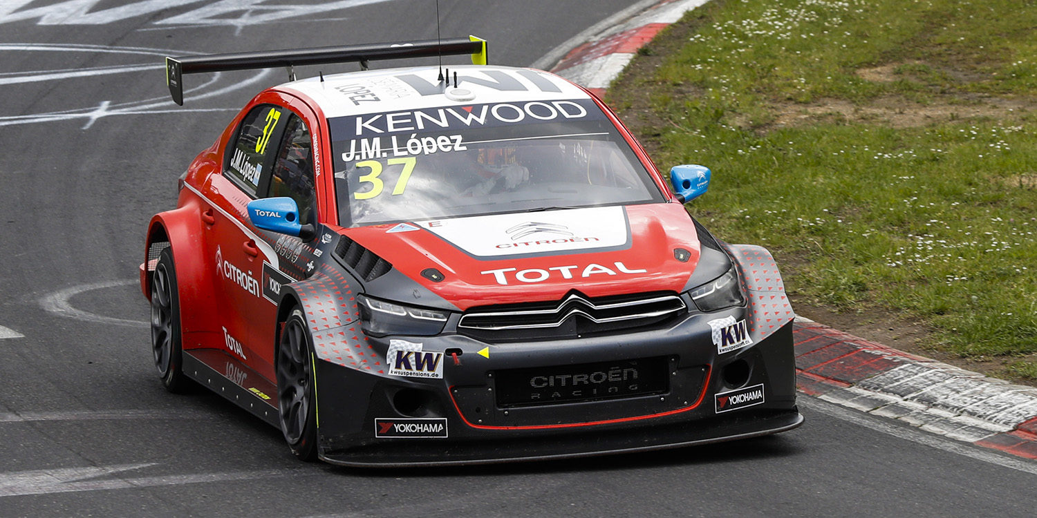Pechito consigue el pleno en Nürburgring con una rotunda victoria