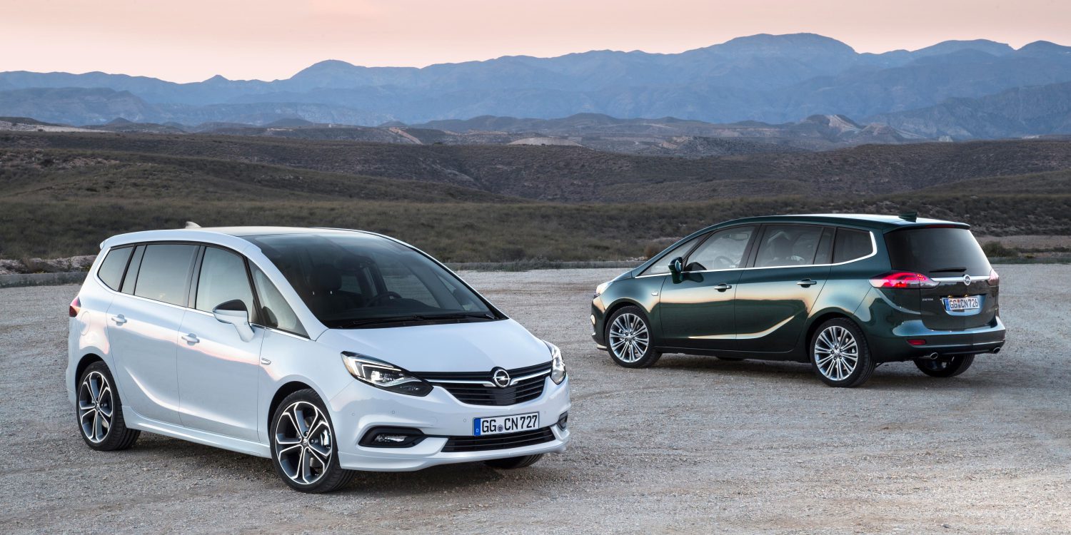 Opel presenta el restyling del Zafira 2017