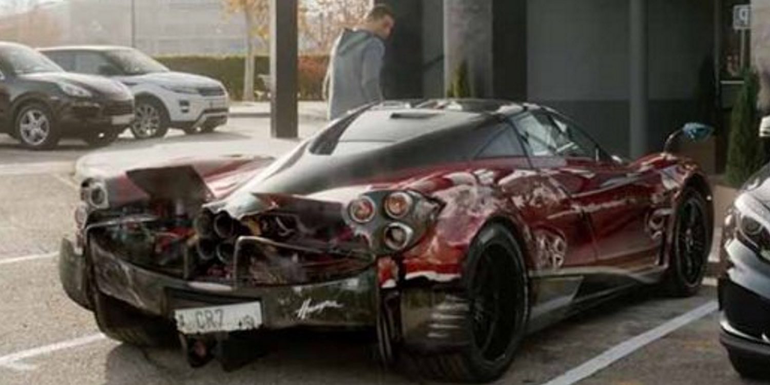 Ronaldo estrella un Pagani Huayra de 2,5 Millones de euros