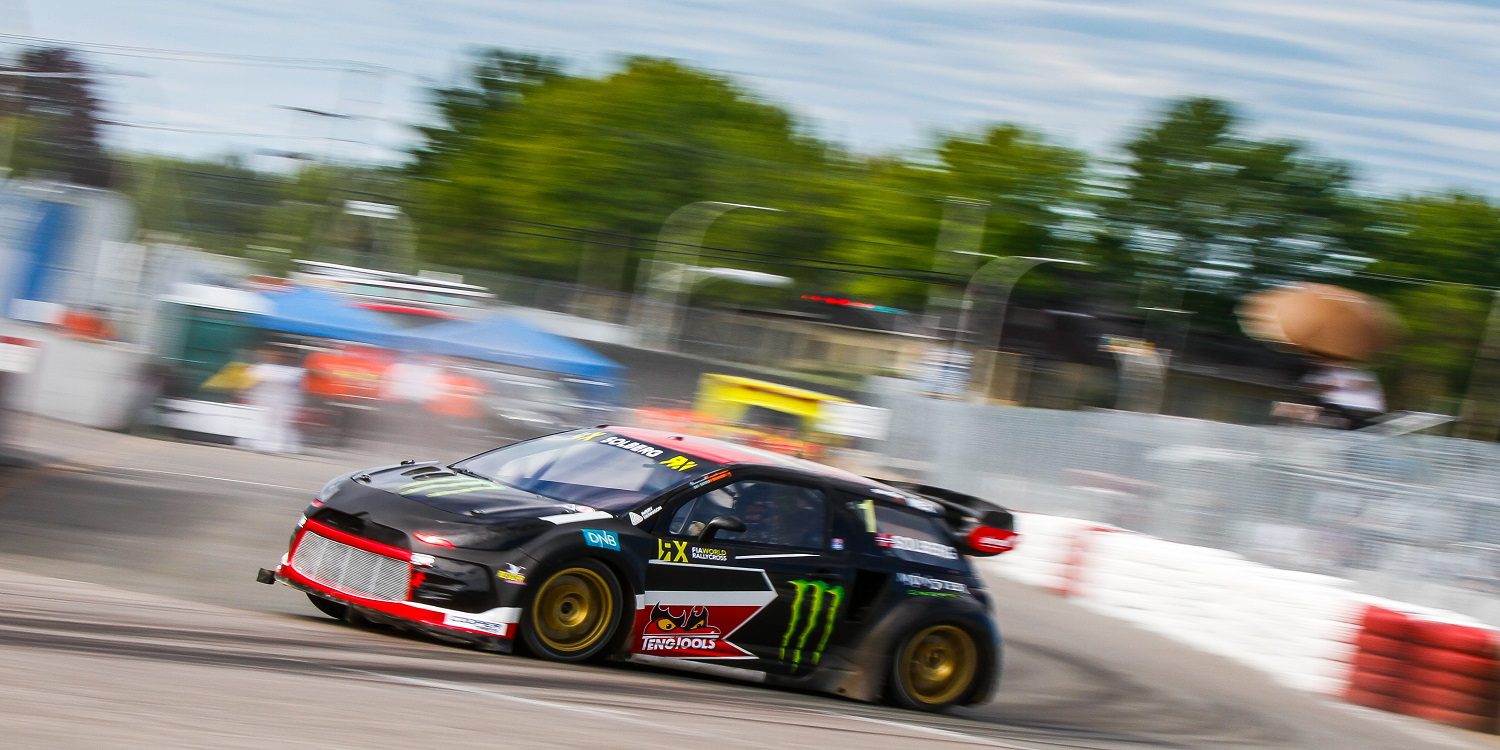 Petter Solberg es el primero en llegar a Riga