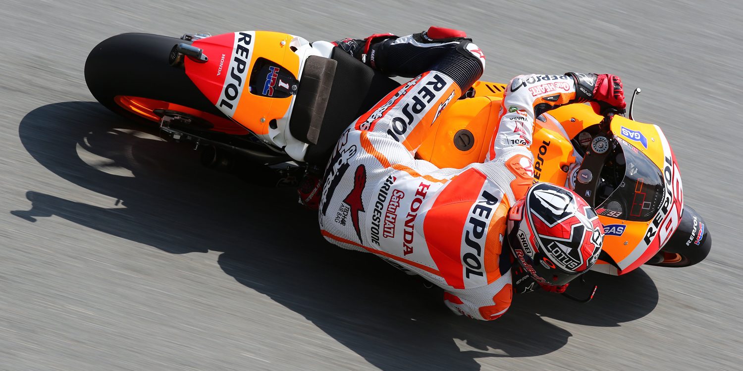 MotoGP: Marc Márquez, el jefe del crono en MotorLand
