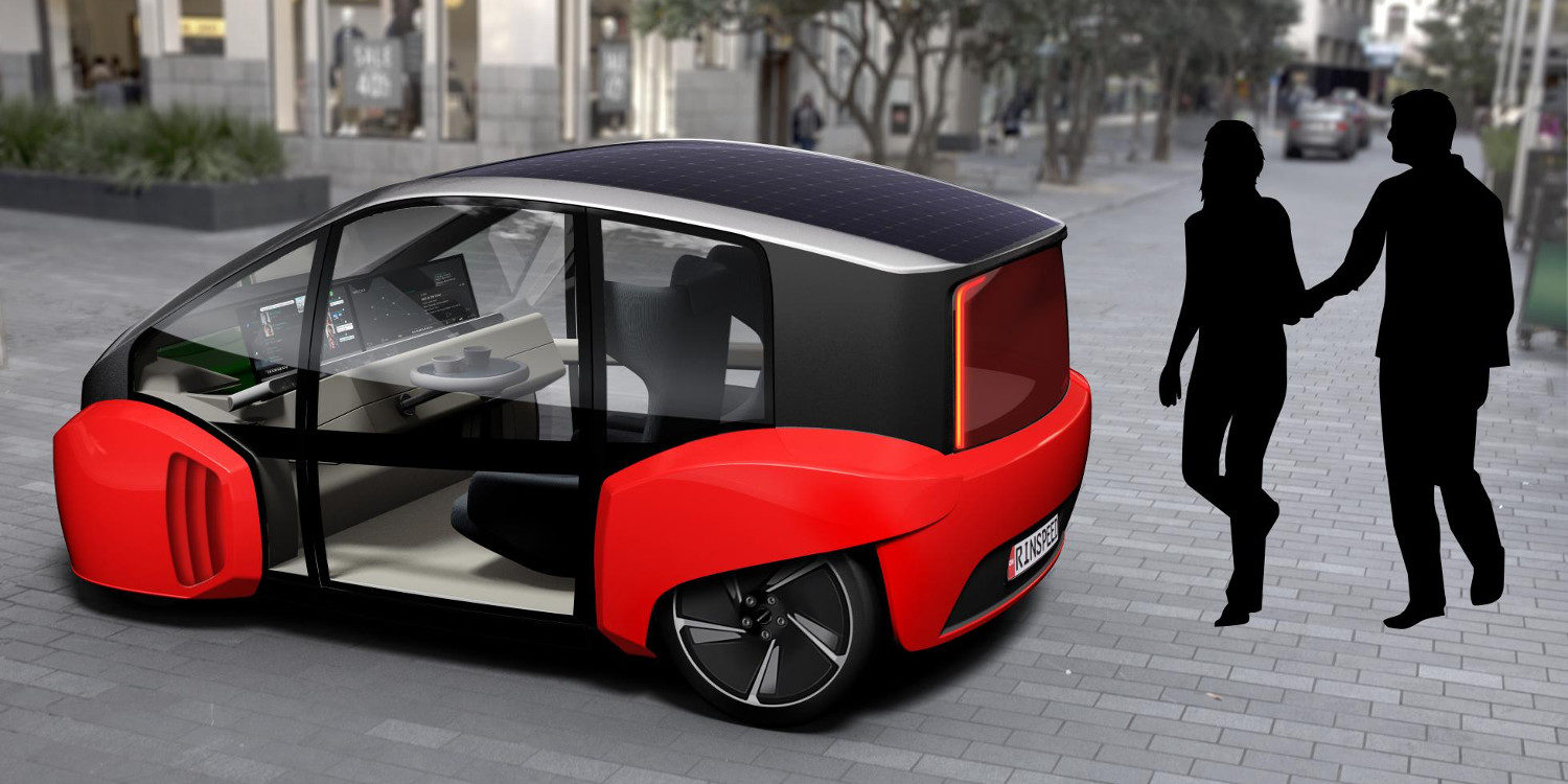 Rinspeed Oasis, un vehiculo urbano inteligente