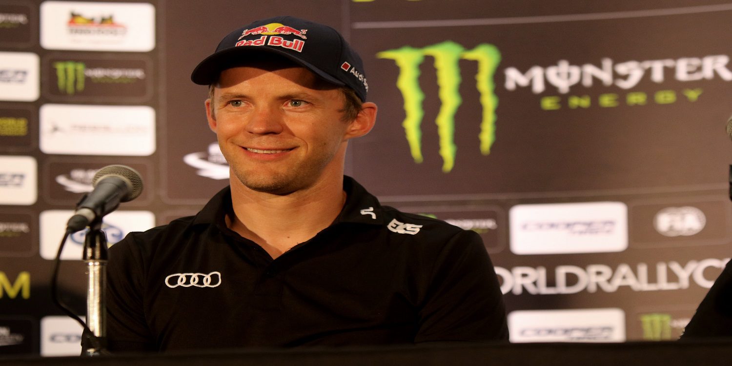 Mattias Ekström: "Un error puede quitarme el Mundial"