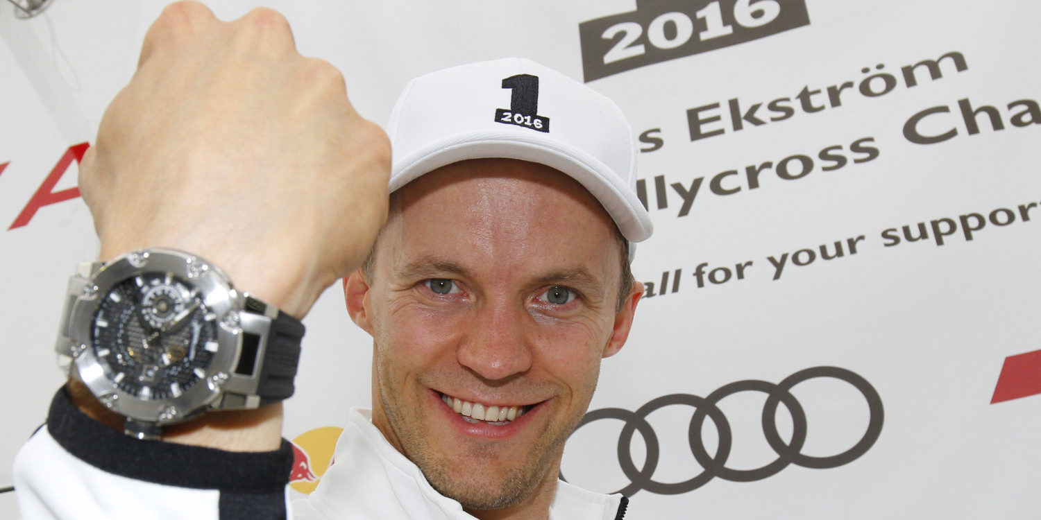 Mattias Ekström: "Es el mejor día de toda mi carrera"