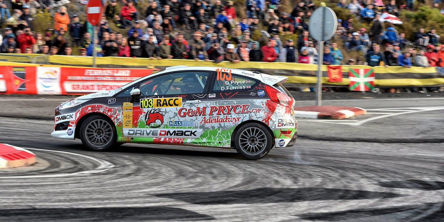 Rally de Cataluña: Osian Pryce se erige campeón del Drive DMACK Trophy