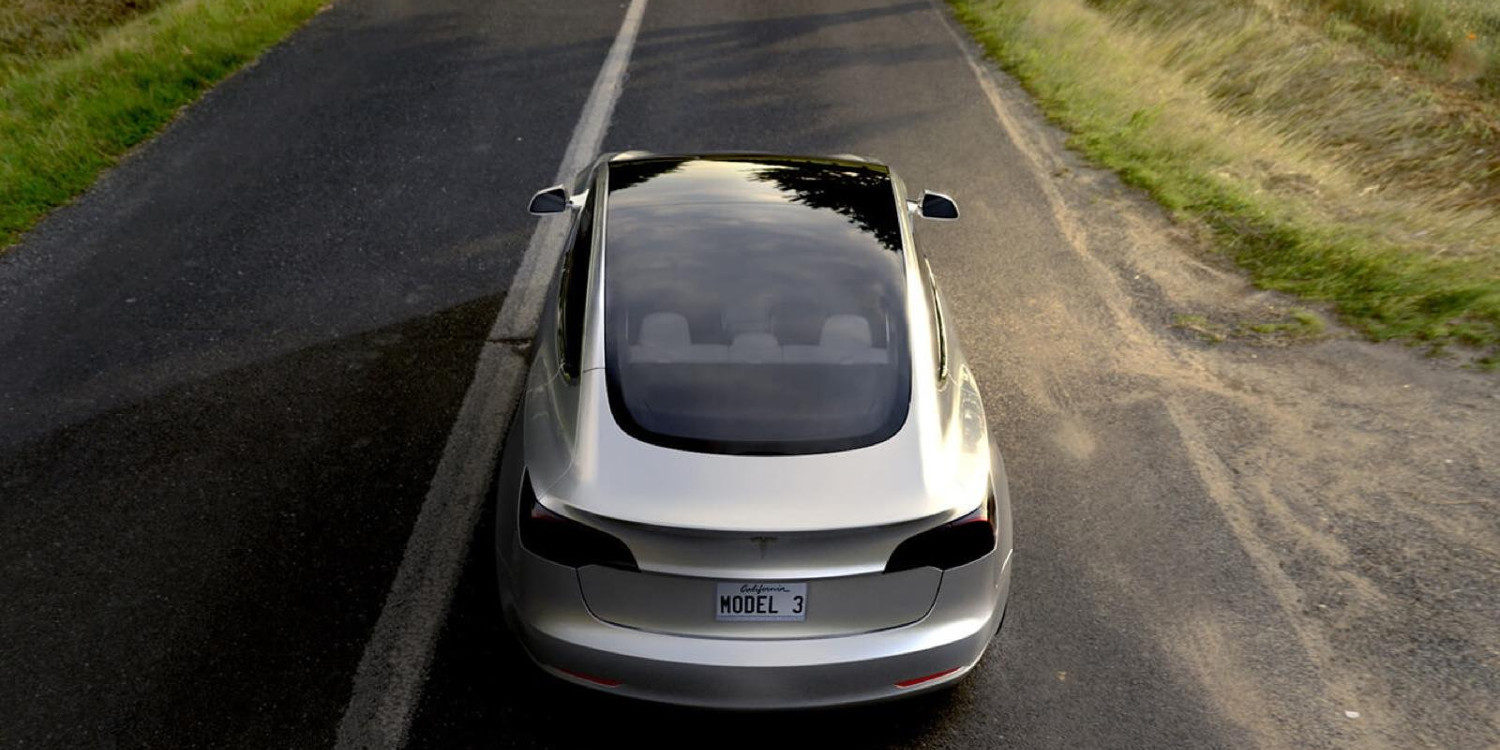 Los Tesla modelo 3 contarán con energía solar