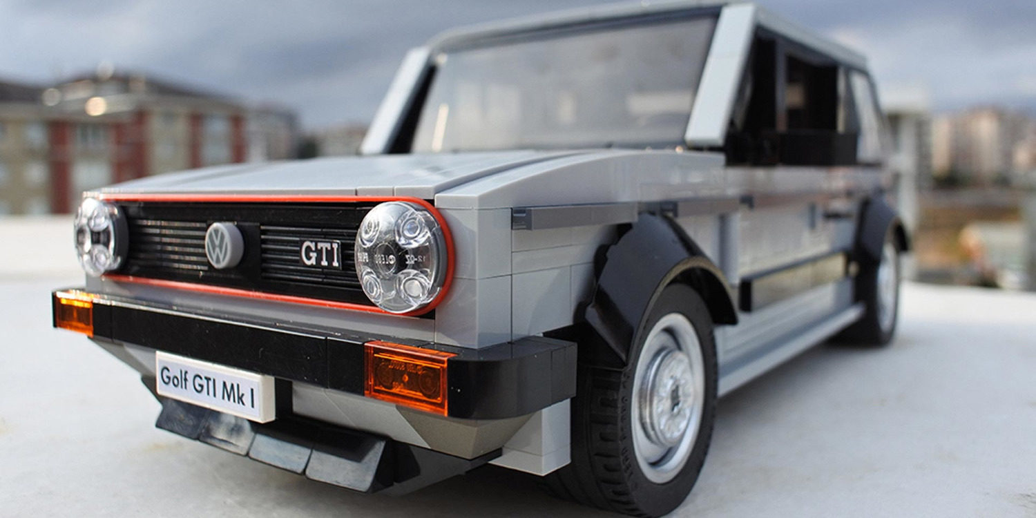 Volkswagen Golf GTI Mk1 de Lego