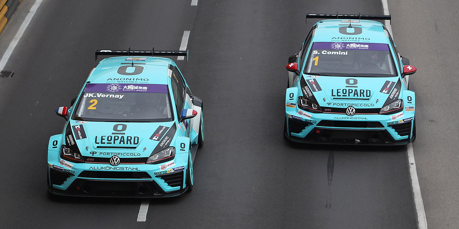 Jean Karl Vernay consigue la pole bajo el diluvio en Macao