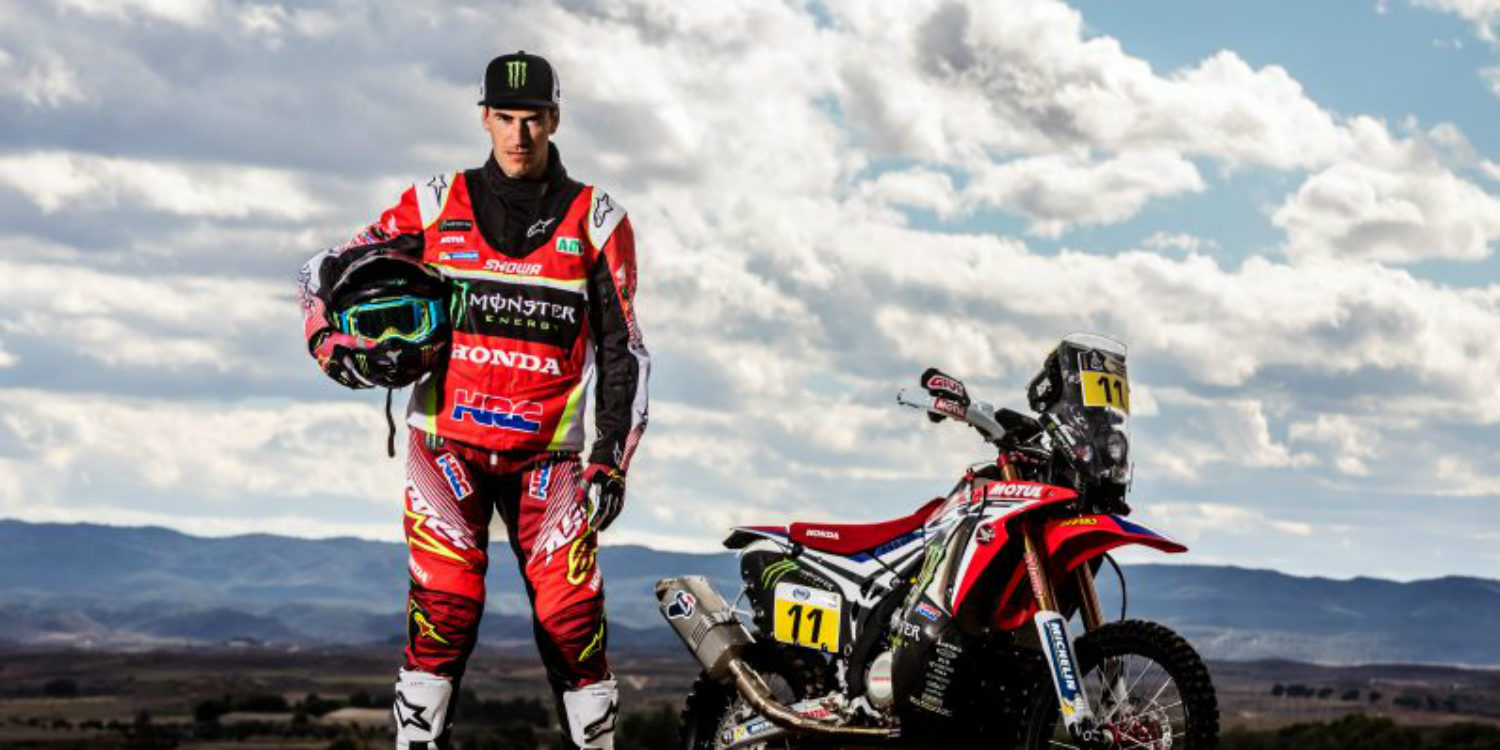 Motos | Favoritos Dakar 2017: Joan Barreda, levantarse y seguir peleando