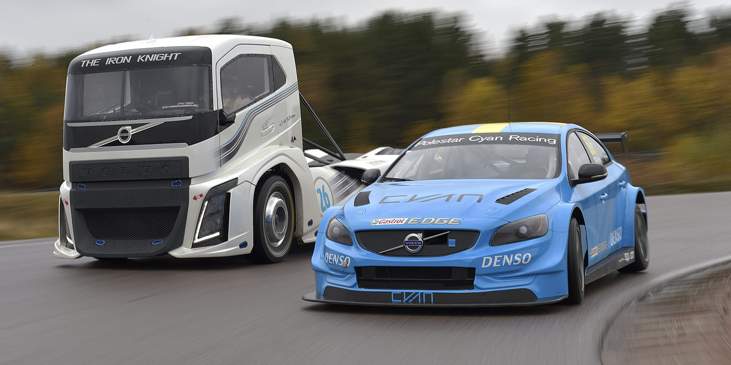 Video: Volvo S60 TC1 vs Iron Knight