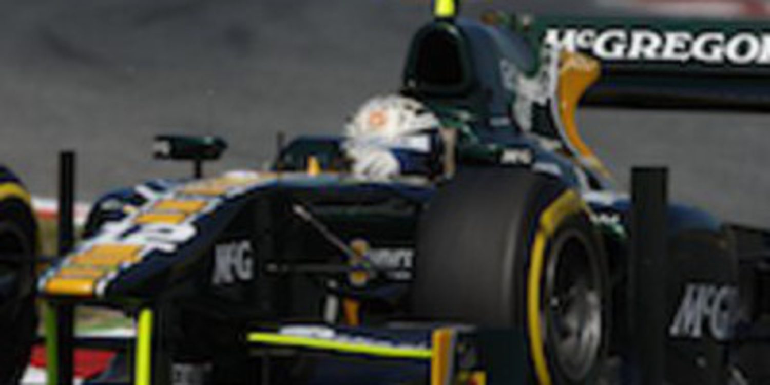 Giedo van der Garde gana en la primera cita europea de la GP2