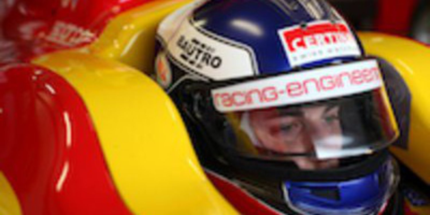 Fabio Leimer intratable bajo la lluvia en la clasificación de GP2 en Silverstone