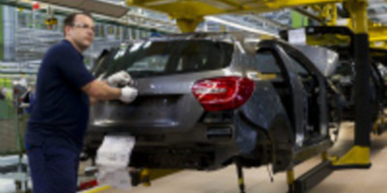 El nuevo Mercedes-Benz Clase A empieza a ser ensamblado