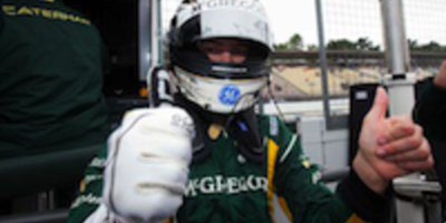 Giedo van der Garde se lleva la segunda pole del año en Hockenheim bajo la lluvia