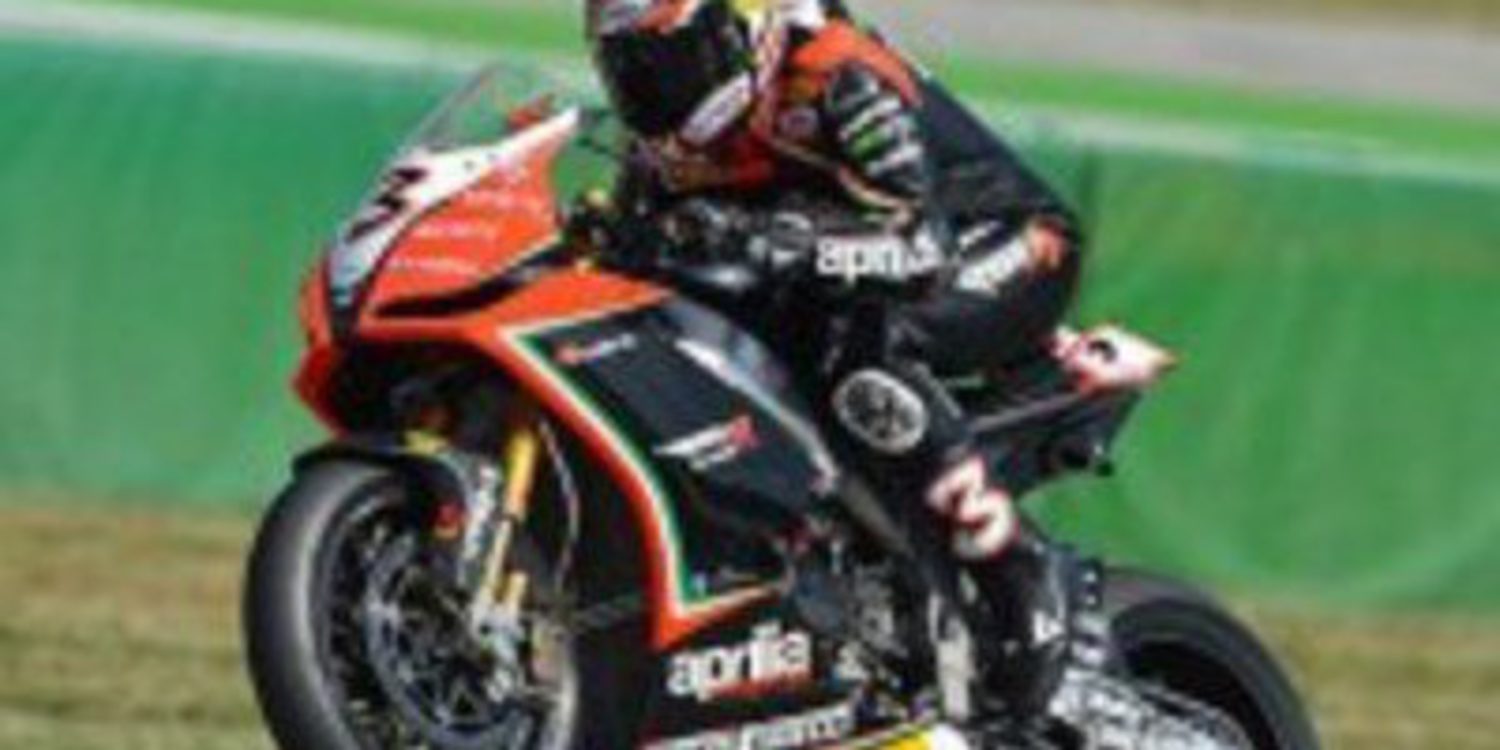 Max Biaggi de test en Mugello para corregir el chattering