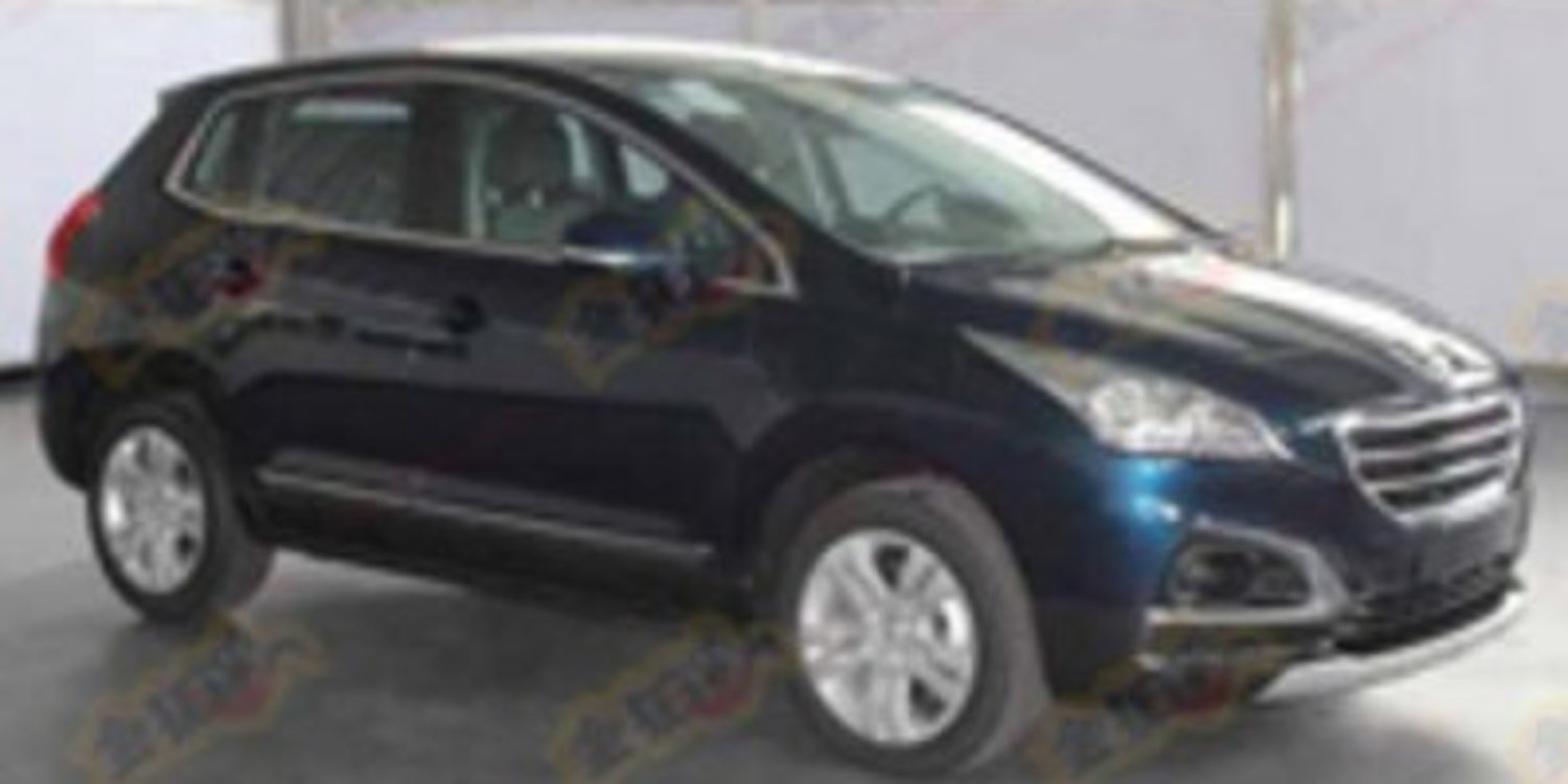 El restyling del Peugeot 3008, totalmente al descubierto