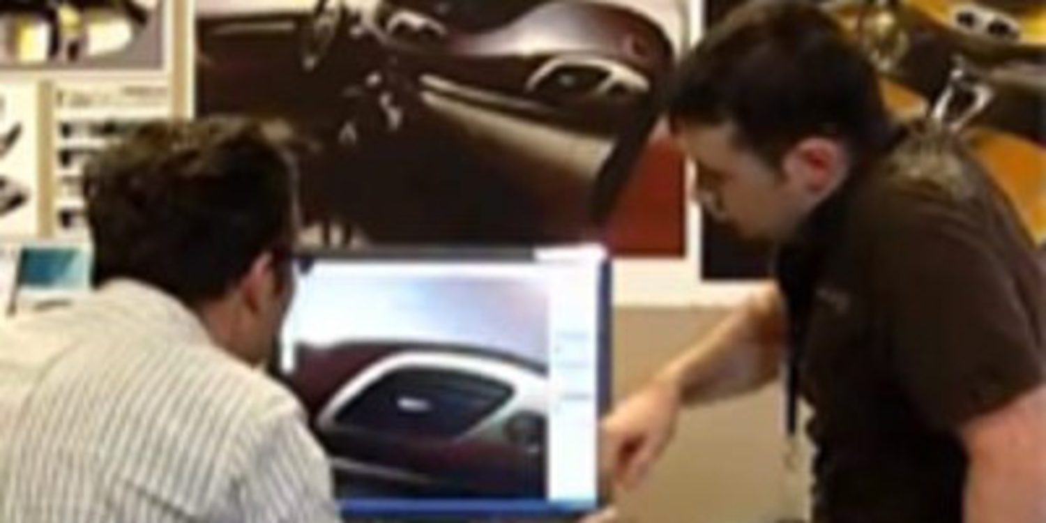 Vídeo del proceso de diseño de un nuevo modelo de automóvil