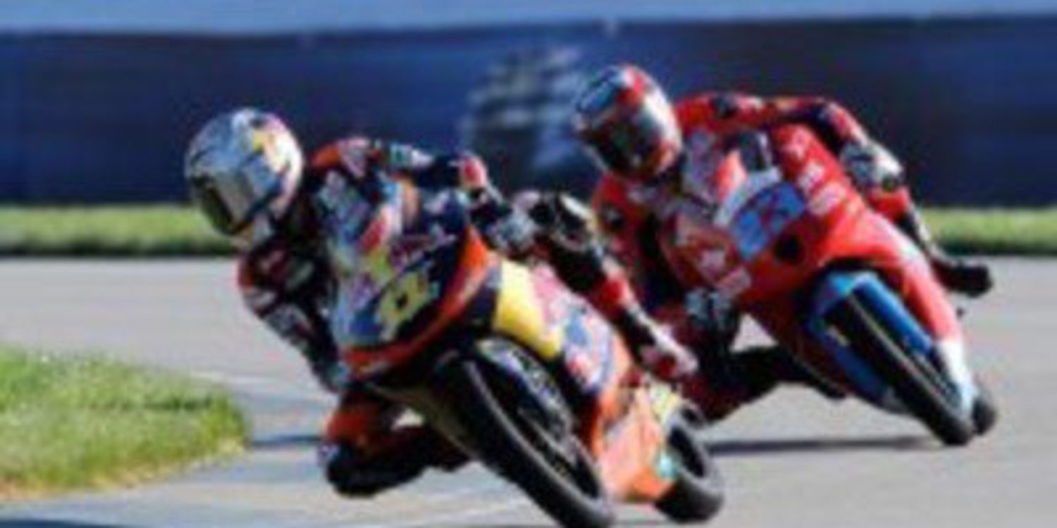 KTM con Sandro Cortese toma el mando en Indianápolis durante los FP2
