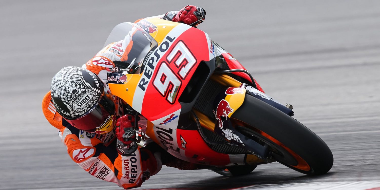 Marc Márquez: "Los problemas mejor ahora que en temporada"
