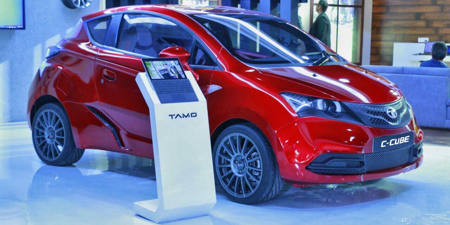 Tata Motors y Microsoft muestran el Tata C-Cube Concept.