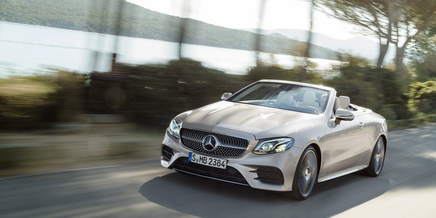 Mercedes presenta su descapotable Clase E Cabrio 2017