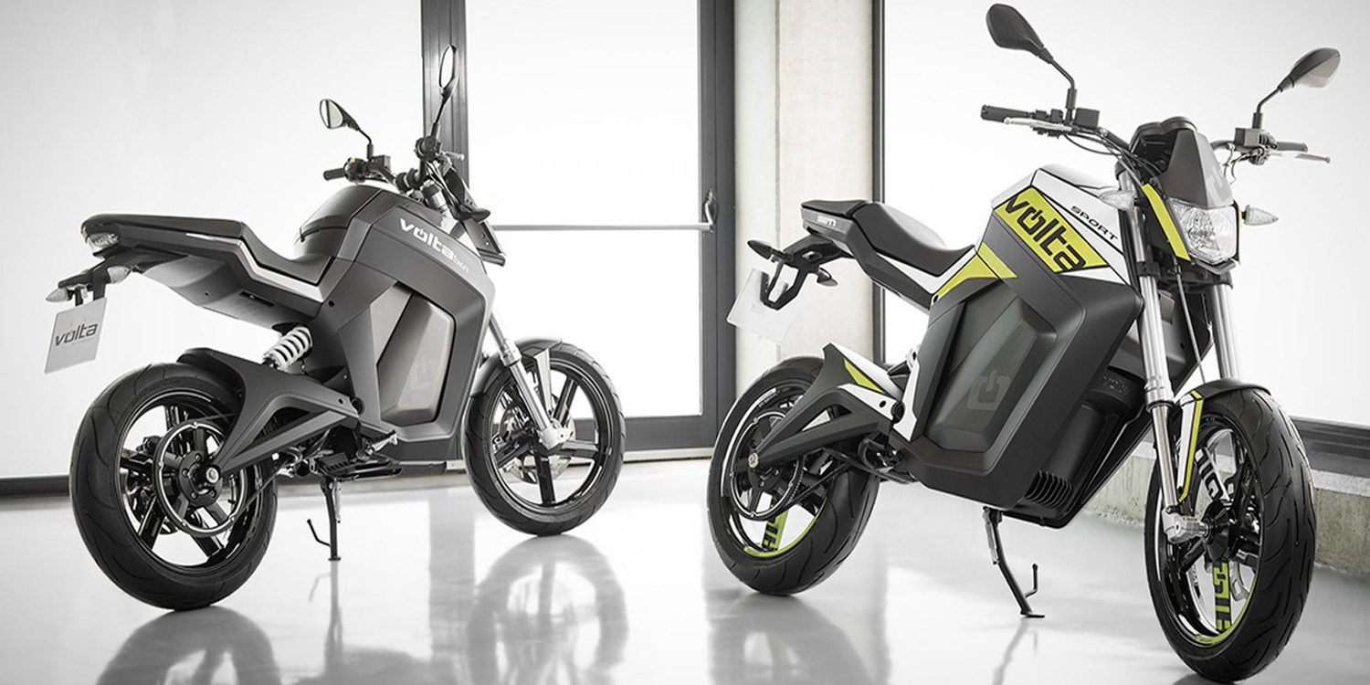 Volta presentó su nueva motocicleta hecha en España