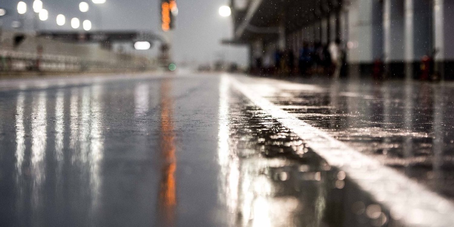 Moto2 y Moto3 se ven frenados por la lluvia